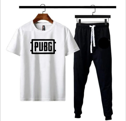 2 Pcs Men's Polyester Printed Track Suit